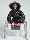 NOHO Elastic Waist Puffer Jacket  New York