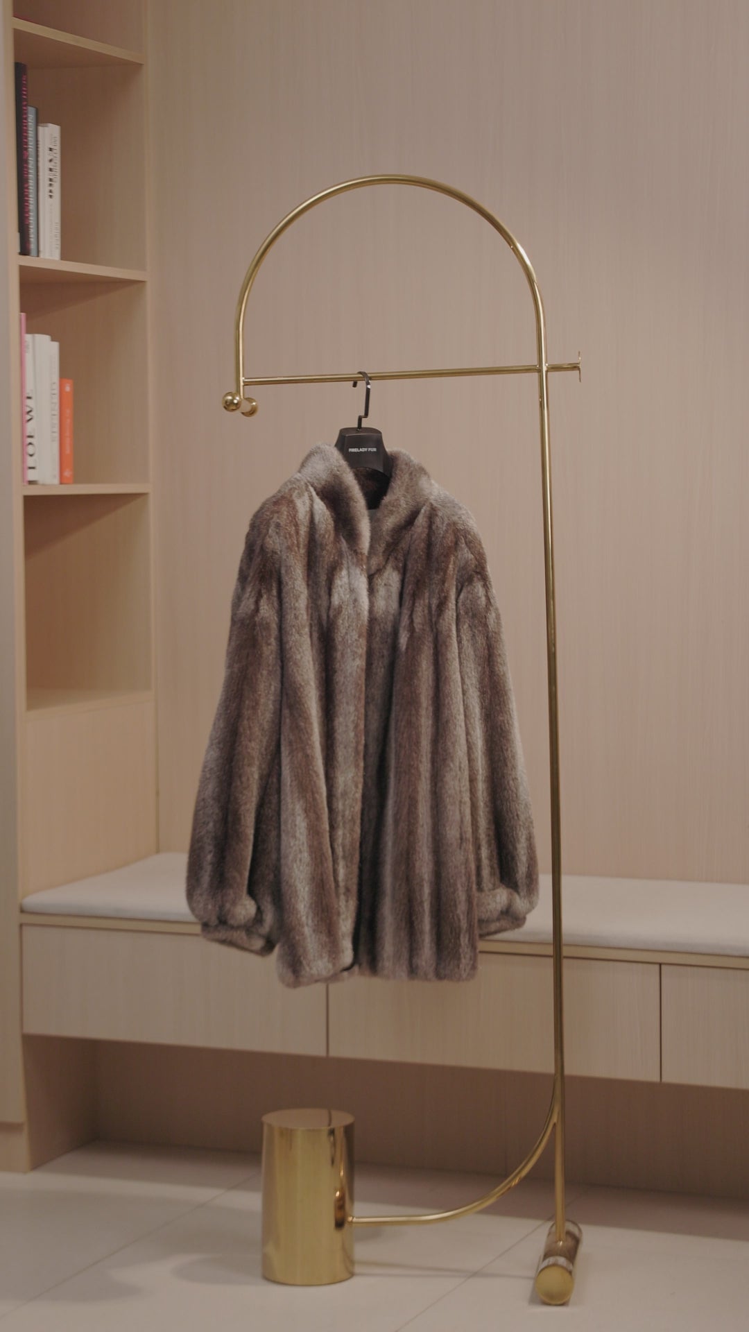 Meteor Variations Sable Fur Coat Women