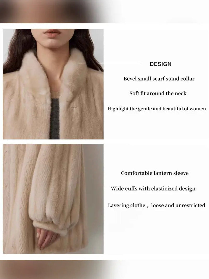 Meteor Variations Sable Fur Coat Women